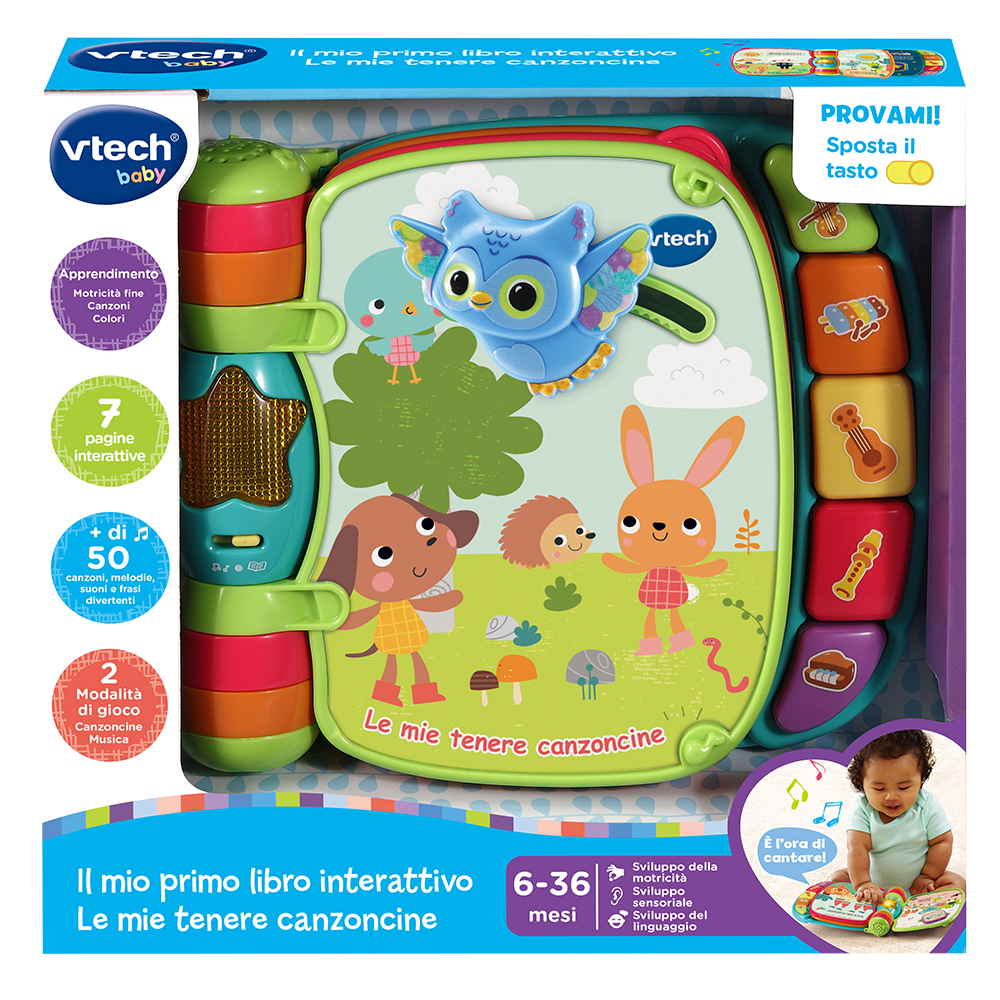 VTech Baby - Il primo libro delle canzonicine - Le mie tenere canzoncine