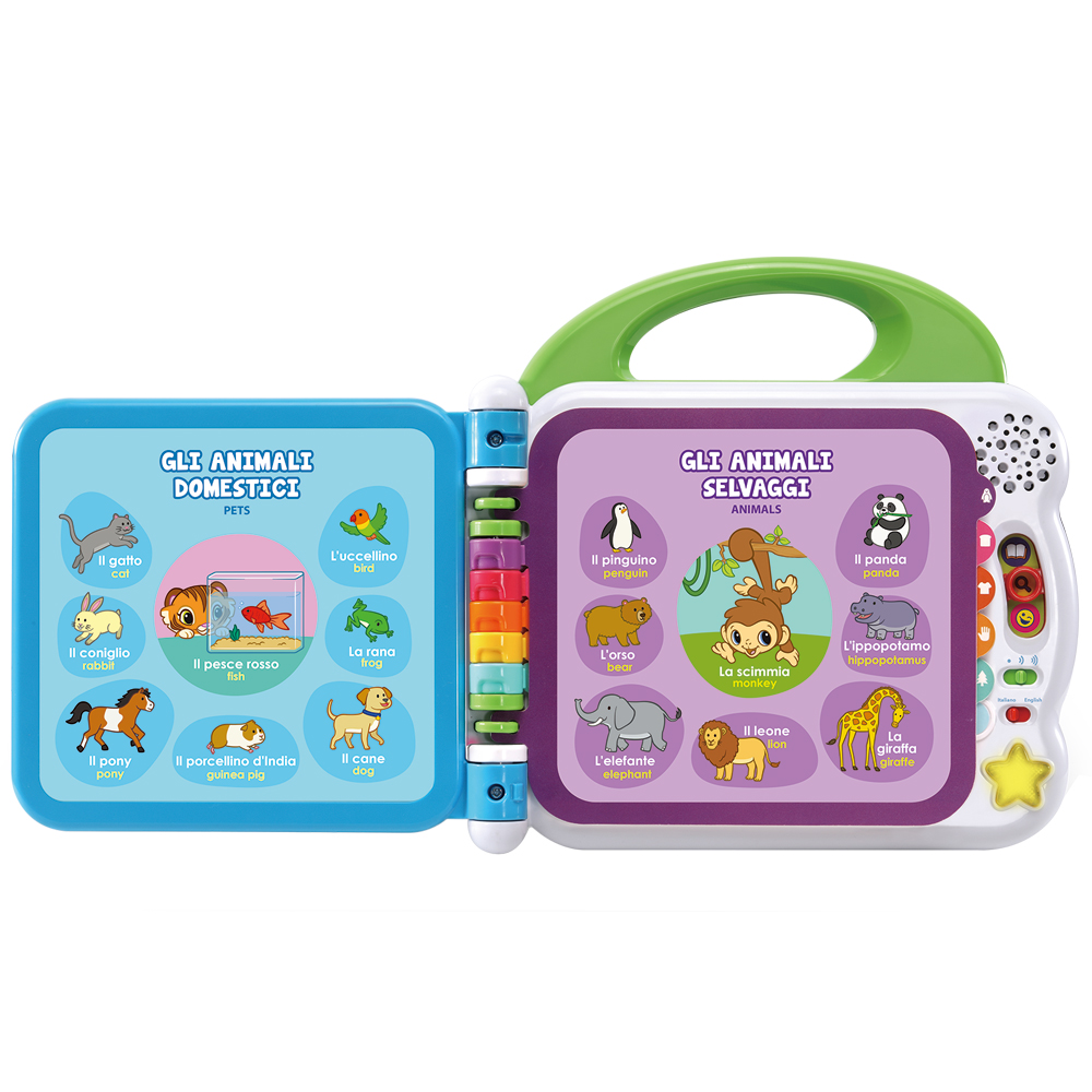 VTech Baby - Libro per imparare l'inglese - Le mie prime 100 parole