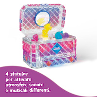 VTech Mosaic Magic Lights Scrigno Portagioie, Portagioie Bambina Luminoso, Personalizzabile con 200 Tessere Mosaico, 4 Statuine Incluse, Melodie Rilassanti, Lingua Italiana, Batterie Incluse, 5+ Anni VTech Mosaic Magic Lights Scrigno Portagioie, Portagioie Bambina Luminoso, Personalizzabile con 200 Tessere Mosaico, 4 Statuine Incluse, Melodie Rilassanti, Lingua Italiana, Batterie Incluse, 5+ Anni